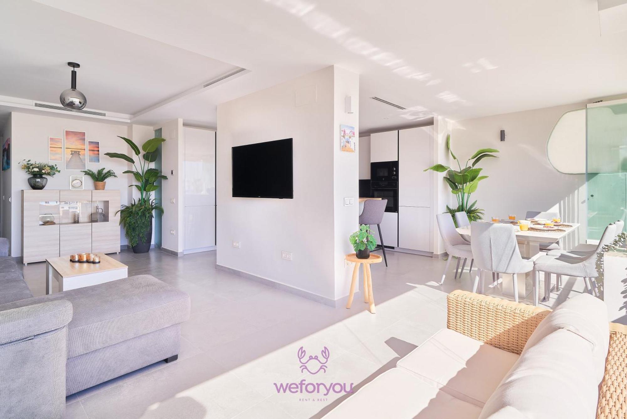 Weforyou Isla De Poniente 2 Bedrooms And Parking بينالماذينا المظهر الخارجي الصورة
